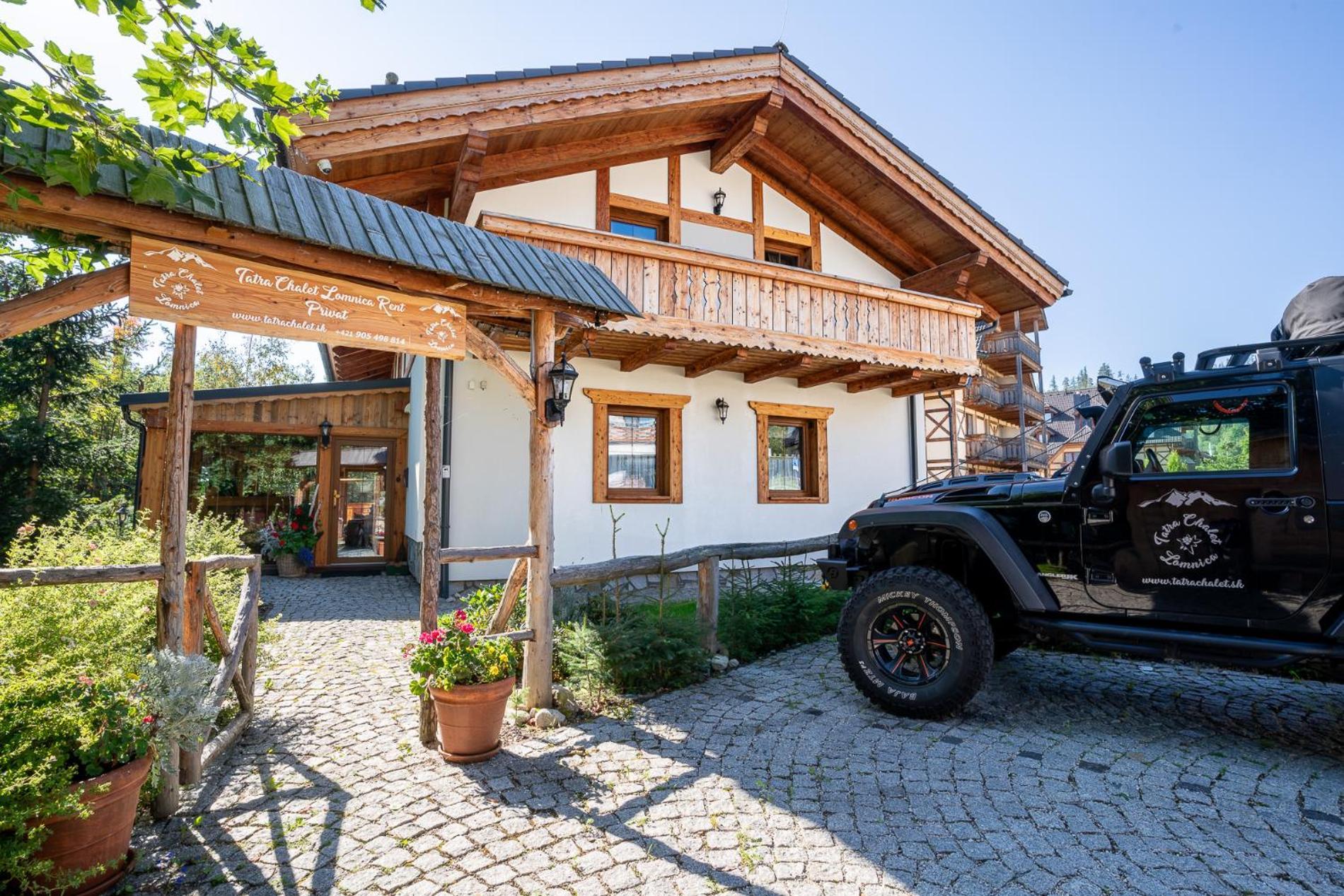 Tatrachalet Lomnica Rent Tatranská Lomnica Exteriör bild